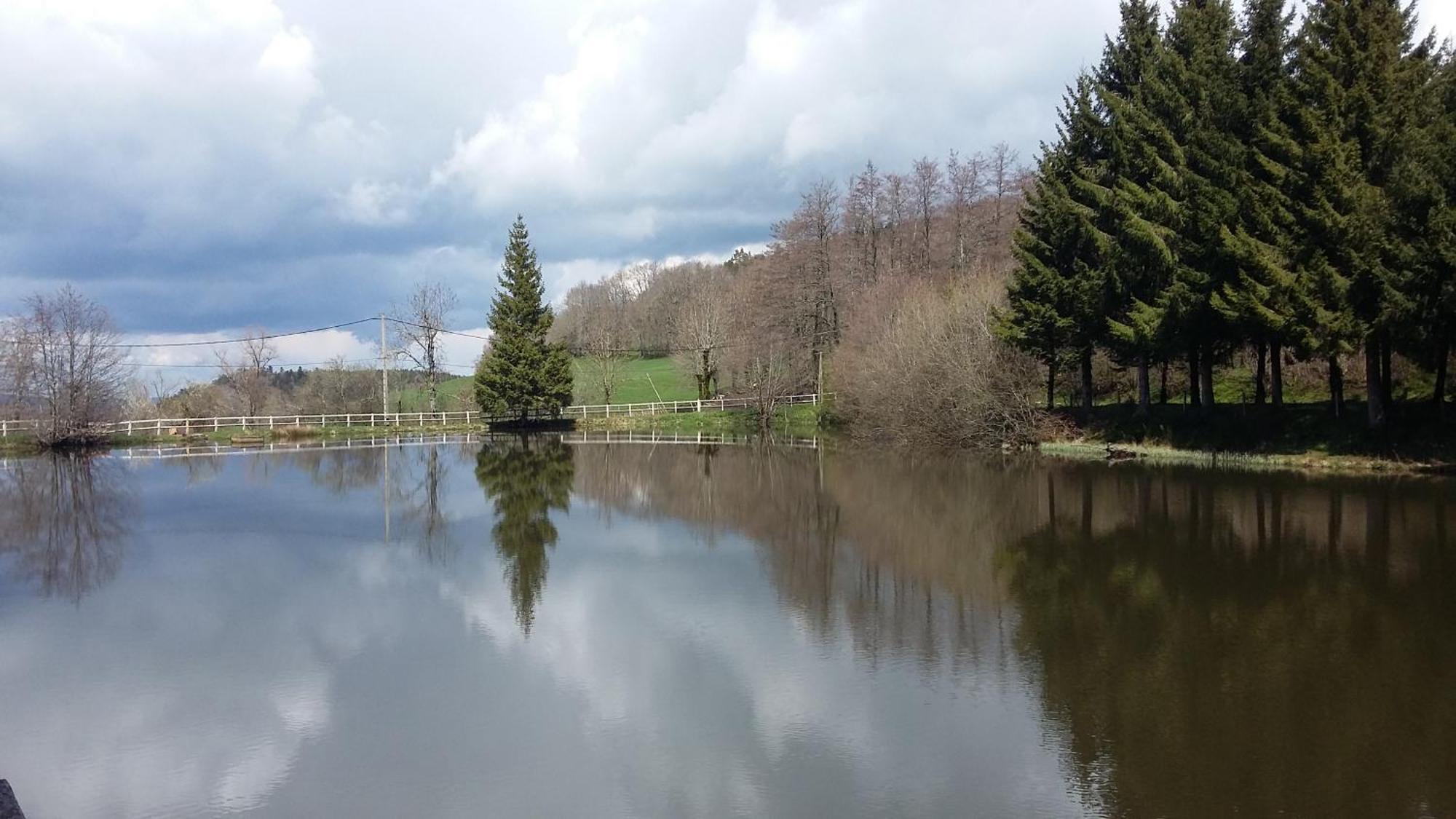 Camping De Flechat Otel Orcival Dış mekan fotoğraf